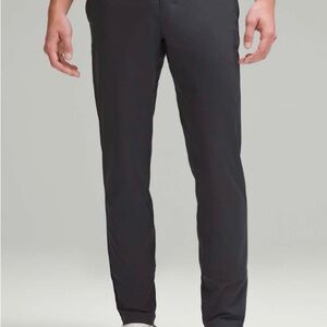 Elegant Lululemon ABC Slim Fit Charcoal Pants for Men